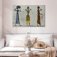 thumbnail image 2 of Elephant Stock African Women Head Carrying Wall Art - Horizontal Canvas Wall Art - Living Room Wall Decor - People Canvas - Gray And Black Decor - 45" x 30", 2 of 8
