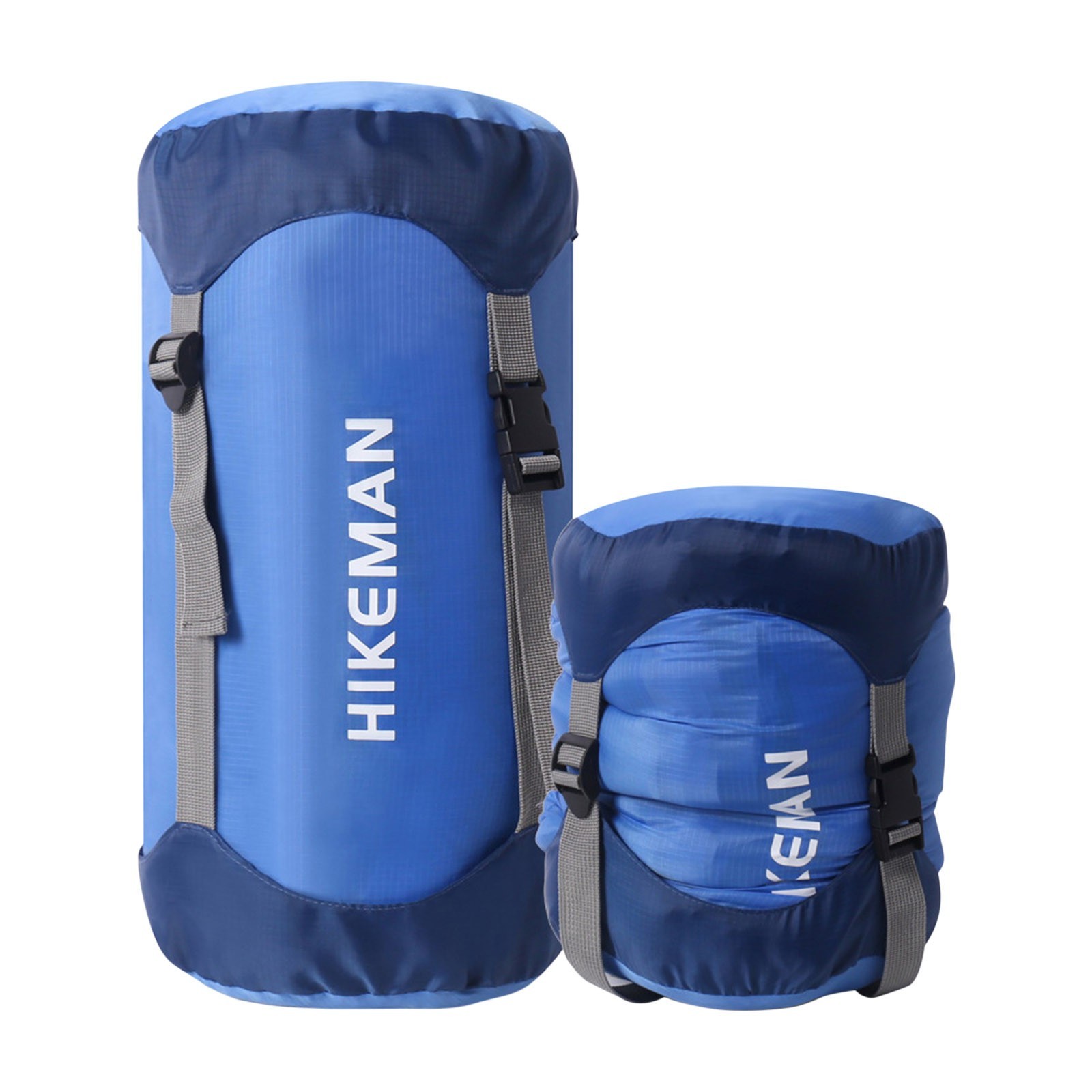 CofeeMO Compression Sleeping Bag, Blue