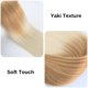 thumbnail image 4 of Extensiones de cabello trenzado Leticia Blonde preestiradas, 26 pulgadas, 4 of 7