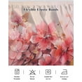 thumbnail image 5 of Flower Painted, Abstract Blush Pink Watercolor Wrap Around Bed Skirts for Queen Bed 18" Drop, Bed Skirt with Adjustable Elastic Belt Dust Ruffle Bed Valance for Bedroom Hotel Luxury Bed Frame Cover, 5 of 7