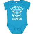 thumbnail image 3 of Inktastic Handpicked for Earth by My Gramps in Heaven with Angel Wings Boys or Girls Baby Bodysuit, 3 of 5