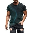 thumbnail image 6 of IROINNID Men'S T-Shirts Big and Tall T Shirts for Men, Lightweight Thin Basic Round Neck Graphic Printed Cooling Tops for Men, 6 of 6