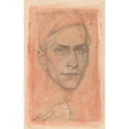 thumbnail image 3 of Richard Nicolaüs Roland Holst 11x14 Black Modern Framed Museum Art Print Titled - Portrait of the Wood Cutter B. Essers (1919), 3 of 5