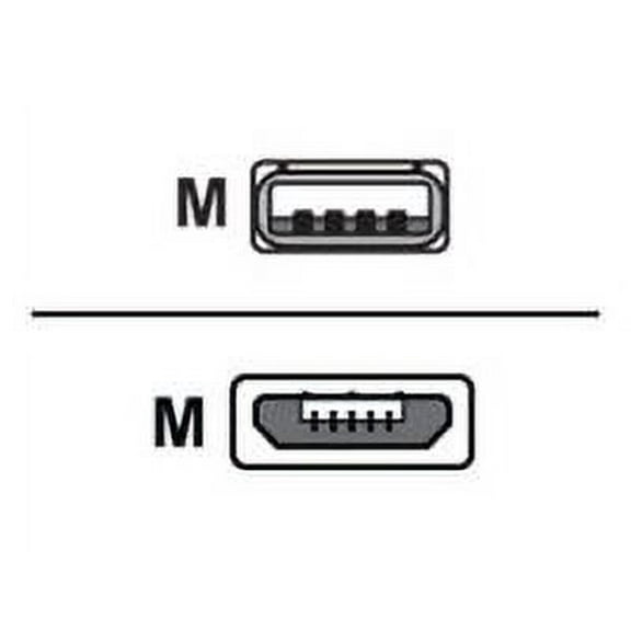 DURACELL PRO428 Micro USB Charge & Sync Cable, 6ft