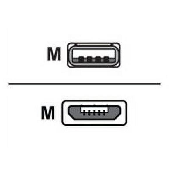 ReTrak Premier - Câble USB - USB (m) vers Micro-USB Type B (m) - USB 2.0 - 10 Pieds - Rétractable - Noir