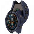 thumbnail image 2 of Estuche para reloj de TPU para Garmin Fenix 8 de 51 mm, con marco hueco y antiarañazos, color naranja, azul medianoche y multicolor, 2 of 3
