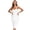White, variant on BEAUKEY Women Sexy Elastic Cross Spaghetti Strap Knee Length Bodycon Female Dress White