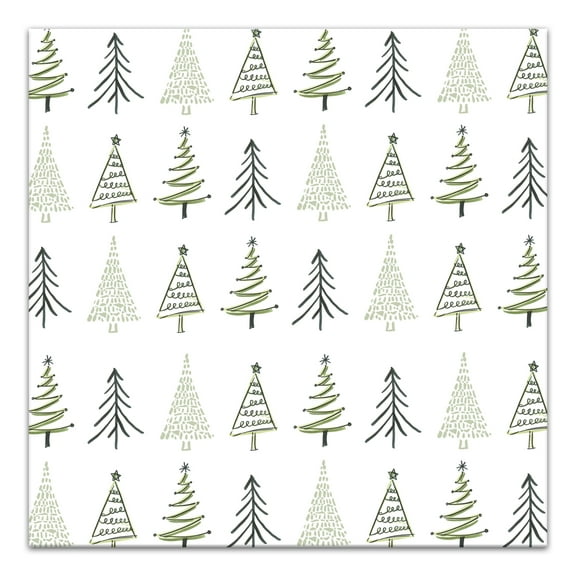 Creative Products Tree Mat 24 x 24 Canvas Wall Art