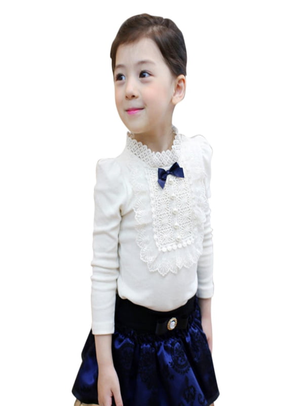 girls frilly blouse