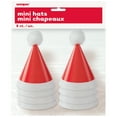 thumbnail image 2 of Unique Industries Red Christmas Party Hats, 8 Count, 2 of 2
