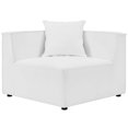 thumbnail image 3 of Modway Saybrook Outdoor Patio Upholstered 10-Piece Sectional Sofa in White, 3 of 10