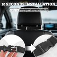 thumbnail image 6 of Furry Bow Car Headrest Pillow 1-Pack Soft Comfortable Car Neck Pillow Fatigue Relief Universal Headrest Pillows for Women Cars Interior Accessories, 6 of 7