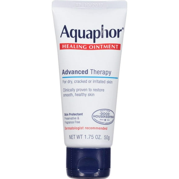 Aquaphor Healing Ointment Skin Protectant, Fragrance Free, 1.75oz, 12-Pack