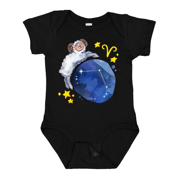 Inktastic Aries Constellation Zodiac Sign Illustration Boys or Girls Baby Bodysuit