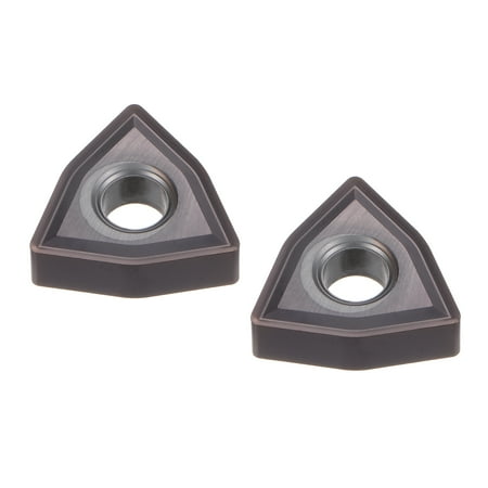 

Uxcell Carbide Turning Inserts WNMG080408-MS NZ3308 CNC Lathe Indexable K21/M30 2Pack