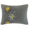 thumbnail image 4 of Mi Zone - Allison Comforter Set - Yellow - Full/Queen - Floral Pattern - Includes 1 Comforter, 1 Decorative Pillow, 2 Shams, 4 of 4