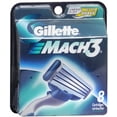 thumbnail image 1 of Gillette MACH3 Cartridges 8 Each (Pack of 2), 1 of 1
