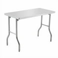 thumbnail image 1 of Yiwa Commercial Stainless Workstation, Folding Table with Adjustable Metal Foot, 1 of 7