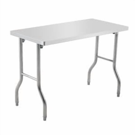 Yeshouse Commercial-Worktable Folding Workstation Stainless-Steel Heavy-Duty