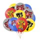 thumbnail image 4 of 6 piezas de globos de látex de abejorro transformables, decoración de cumpleaños, coche robot, globo de abeja negro, rojo y amarillo, suministros para fiesta de baby shower, 4 of 5
