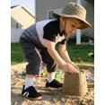 thumbnail image 3 of Toddler Barefoot Shoes, Wide Toe Box Zero Drop Sneakers for Boys & Girls, Hook-and-Loop Non-Slip Walking Shoes BlackWhite T6, 3 of 8