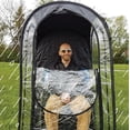 thumbnail image 2 of Pop-Up Sports Tent 1-2 Person – Instant Setup Tank All-Weather Shelter for Outdoor Sports, Rain, Wind & Cold, 2 of 12