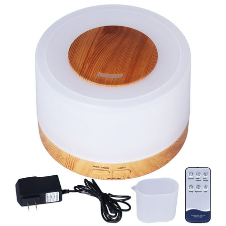 

2024 500ml Aroma Diffuser Remote Control ABS Colorful Spray Fragrance Humidifier for Home 100240VUS Plug