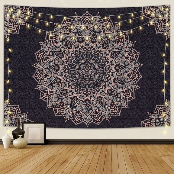 7x5ft Boho Mandala Tapestry Wall Hanging for Living Room Decor