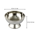 thumbnail image 4 of Reusable Shaving Cup Stainless Steel Shaving Bowl Reusable Shave Bowl Men Shave Supply, 4 of 4