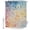 LightSalmon Auqamarin PowDerBlue, variant on Shower Curtains for Bathroom, Blue Abstract Waterproof Fabric Shower Curtain, Orange Yellow Gradient Stone Brushwork Decorative Bathroom Curtain for Bathtub, 72"x78", No Hooks Included