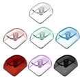 thumbnail image 4 of 10Pcs Transparents Blank Keycap Set 1.25U MOA Profile Crystal Translucents Keycaps for Mechanical Keyboards, 4 of 10