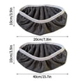 thumbnail image 2 of ¡Oferta caliente! Paquete de 4 paños húmedos reutilizables para pisos, trapeador para pisos, cubierta para trapeador de barrido, paquete de repuesto lavable reutilizable para, 2 of 2