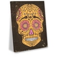 thumbnail image 1 of Awkward Styles Skull Canvas Wall Art Skull Wall Decoration Day of the Dead Party Supplies Dia De Los Muertos Decoration Skull Accessories, 1 of 5