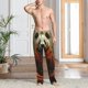 thumbnail image 2 of Balery Jungle Meditating Panda Pantalones de pijama para hombre, pijama ultraligero, pantalón de descanso-3X-Large, 2 of 6