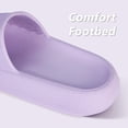 thumbnail image 3 of Cozy Cloud Slippers for Women and Men | House Slides Shower Sandals | Extra Comfort | Cushioned Thick Sole, 3 of 6