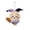 #3, variant on Chiikaw Soft Plush Keychain Halloween Character Pendant Cartoon Doll Bag Charm for Festive Decorations Backpack Purses Holiday Gift Supplies