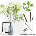 thumbnail image 3 of Plantas artificiales CEWOR Green Nandina, vapores largos de 110 cm, 4 unidades, 3 of 8