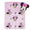 thumbnail image 1 of Minnie Mouse Nogginz Pillow and Travel Blanket Set, 1 of 5