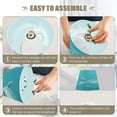 thumbnail image 5 of Cute Seal Desk Lamp LED Table Nightstand Lamps with 3 Color Temperatures for Home Bedroom Living Room Decor 6x11, 5 of 8