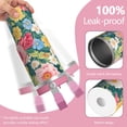 thumbnail image 2 of Flower Floral Print Pattern 30oz Tumbler with Handheld and Lid, Double Wall Vacuum Insulated Tumbler, Gift Cups for Women and Men, 2 of 6
