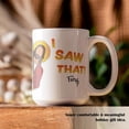 thumbnail image 4 of GIFAMI Christmas Funny Gift Ideas, Personalized I Saw That Religion 11 15 Oz Ceramic Coffee Mug for Men Women Christian God Jesus Lover Gifts (15oz. Color Changing Mug), 4 of 5