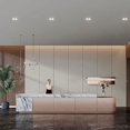thumbnail image 3 of Consable Cashier Reception Desk Modern Garden Coffee Reception Desk Vanity Spa Counter Escritorios De Ordenador Office Furniture My Lux Decor Round, 3 of 7