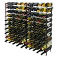 thumbnail image 3 of Sorbus Freestanding Wine Rack- 100 Bottle Capacity, Black, 3 of 5