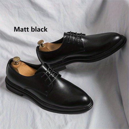 KINODAY Brogue Pointed Toe Oxford Shoes Dress Shoes Durable Non Slip Formal Shoes For Wedding Business Party Banquet Office
