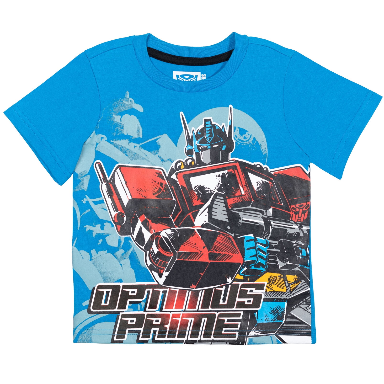 Transformers Toddler Boys' 3-Pack T-Shirts Yellow Blue Black