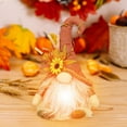 thumbnail image 6 of Ovzne Thanksgiving Day Christmas Light Up - 9.054.524.52In, Nordic Tabletop Decoration, Lighted Gnome For Party, Holiday Decor With Warm Led Glow, 6 of 6