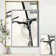 thumbnail image 2 of Toile Encadrée Abstract Neutral II - Modernisme Mi-Siècle, 2 of 3