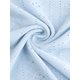 thumbnail image 5 of Blusa de manga acampanada de talla grande para mujer Agnes Orinda, con escote en V, camiseta hueca de primavera y verano, 1X azul claro, 5 of 6