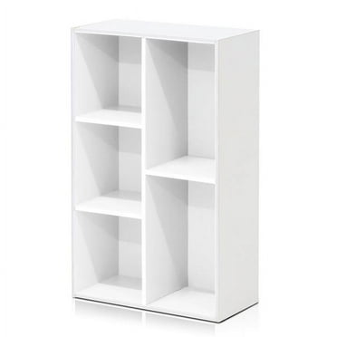 5-Cube Open Shelf, White