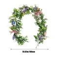 thumbnail image 3 of Wzzjkit Easter Garland Easter Decorations Easter Eggs Bow Vines for Home Front Door Patio Porches Party Birthday Spring Holiday Decoration, 3 of 9